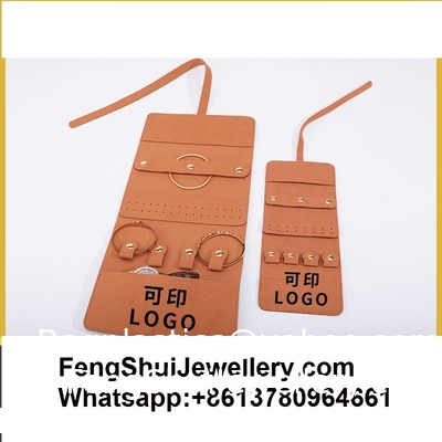 Good price Microfiber Multifunctional Jewelry Storage Bag Portable Jewelry Bag Ring Earring Necklace Watch Packaging Bag Cross-Border online