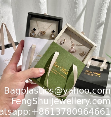 Good price Environmentally Friendly Jewelry Portable box Foldable Drawer Box For Rings, Earrings, Bracelets, Necklaces, Jewelry Boxes online