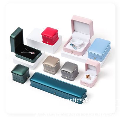 Buen precio Caja de joyas cintura de la corona de la joyería anillo caja collar caja de alta gama collar cuello de collar caja de pulsera caja de regalo en línea