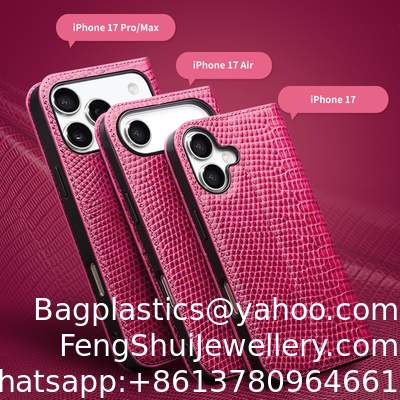 Good price Suitable For Apple IPhone 17 Pro Max Mobile Phone Case Genuine Leather Air Flip Cover Anti-Fall Protective Cover Card online