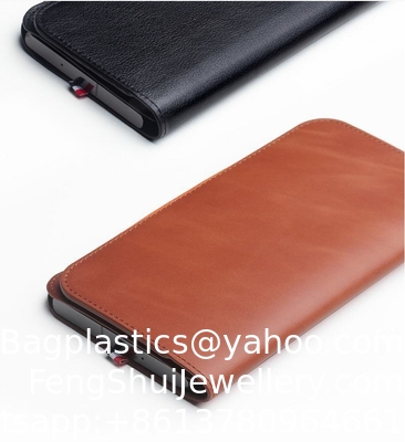 Bon prix Convient pour téléphones portables Huawei Samsung Apple Étui de téléphone portable en cuir véritable Portefeuille Boucle magnétique Porte-cartes Argent liquide Multifonctionnel Affaires en ligne